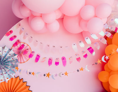Iridescent Ghost Banner Set