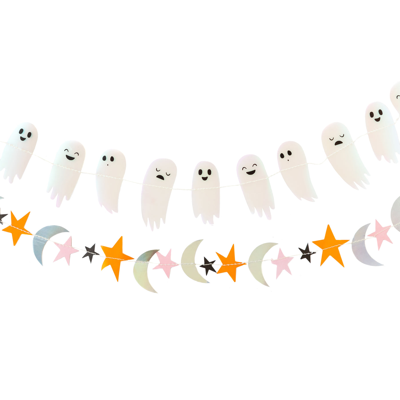 Iridescent Ghost Banner Set