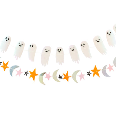Iridescent Ghost Banner Set