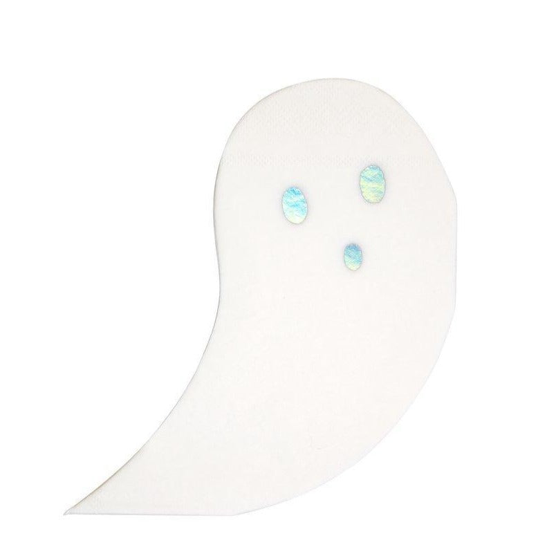 Holographic Ghost Napkins - Ralph and Luna Party Shop