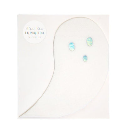 Holographic Ghost Napkins - Ralph and Luna Party Shop