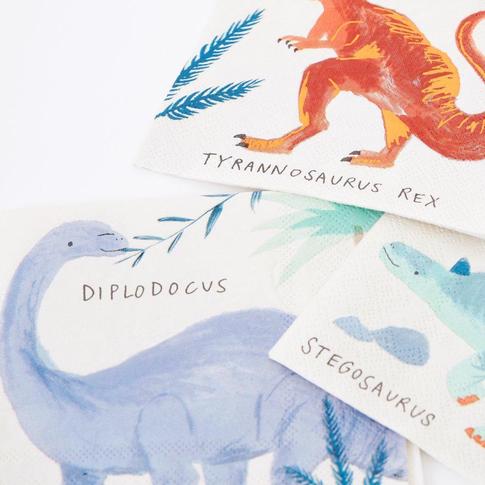 Dinosaur Kingdom Small Napkins