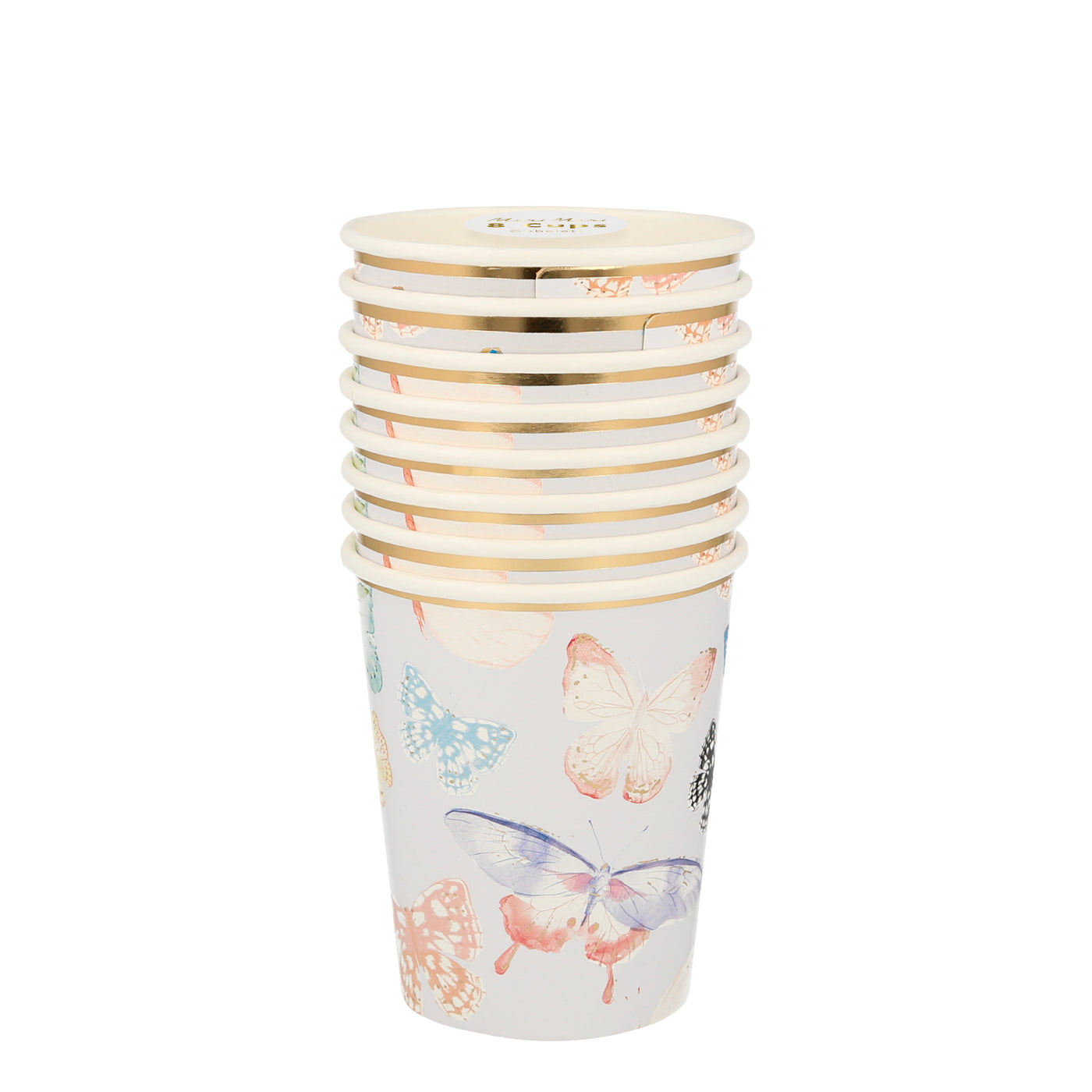 Butterfly Party Cups - Ralph and Luna Party Shop