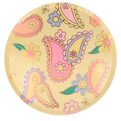 Psychedelic 60s Dinner Plates - Ralph and Luna Party Shop