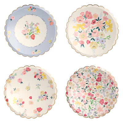 English Garden Dinner Plates - Ralph and Luna Party Shop