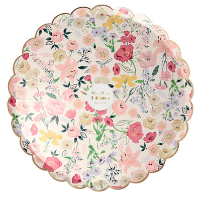 English Garden Dinner Plates - Ralph and Luna Party Shop