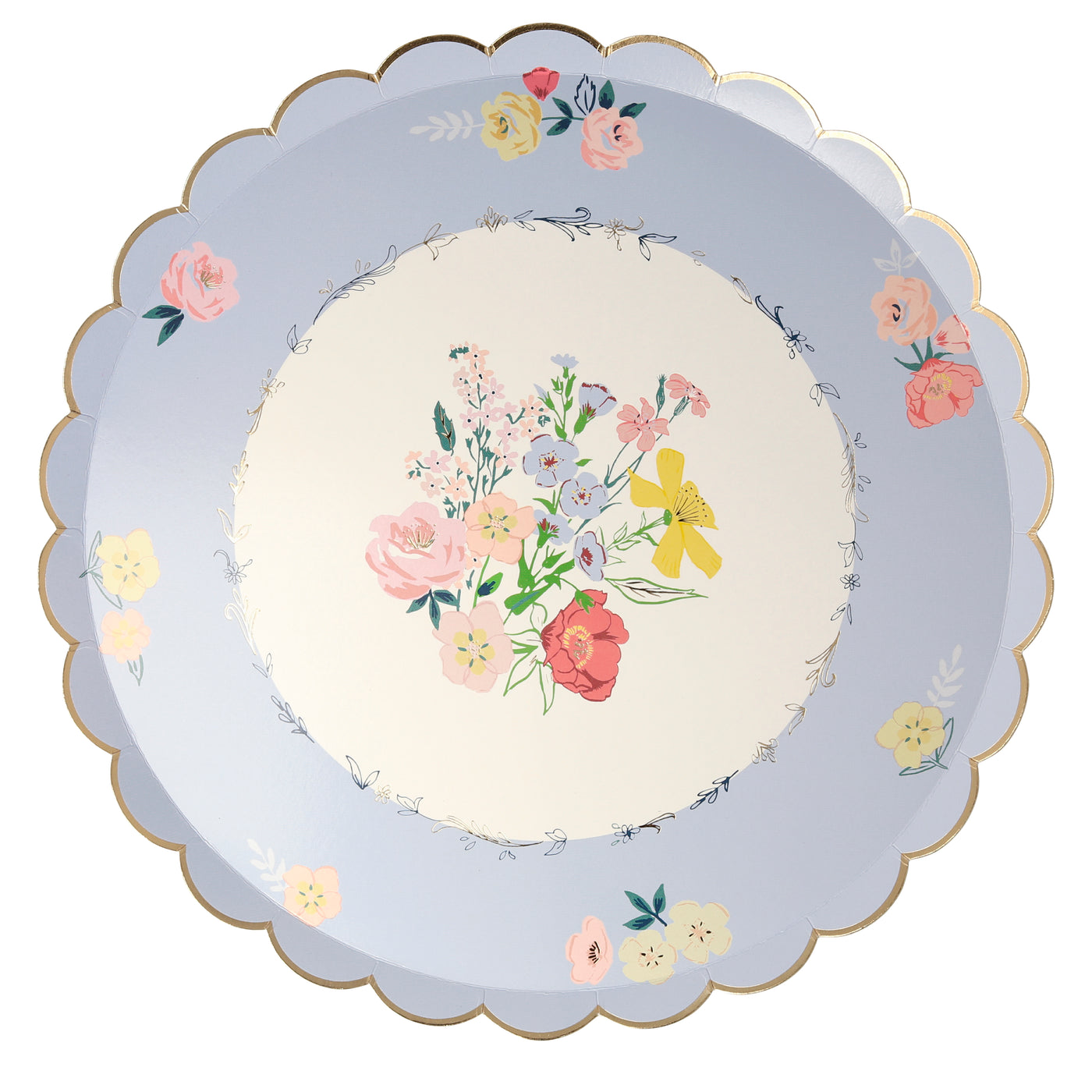 English Garden Dinner Plates - Ralph and Luna Party Shop