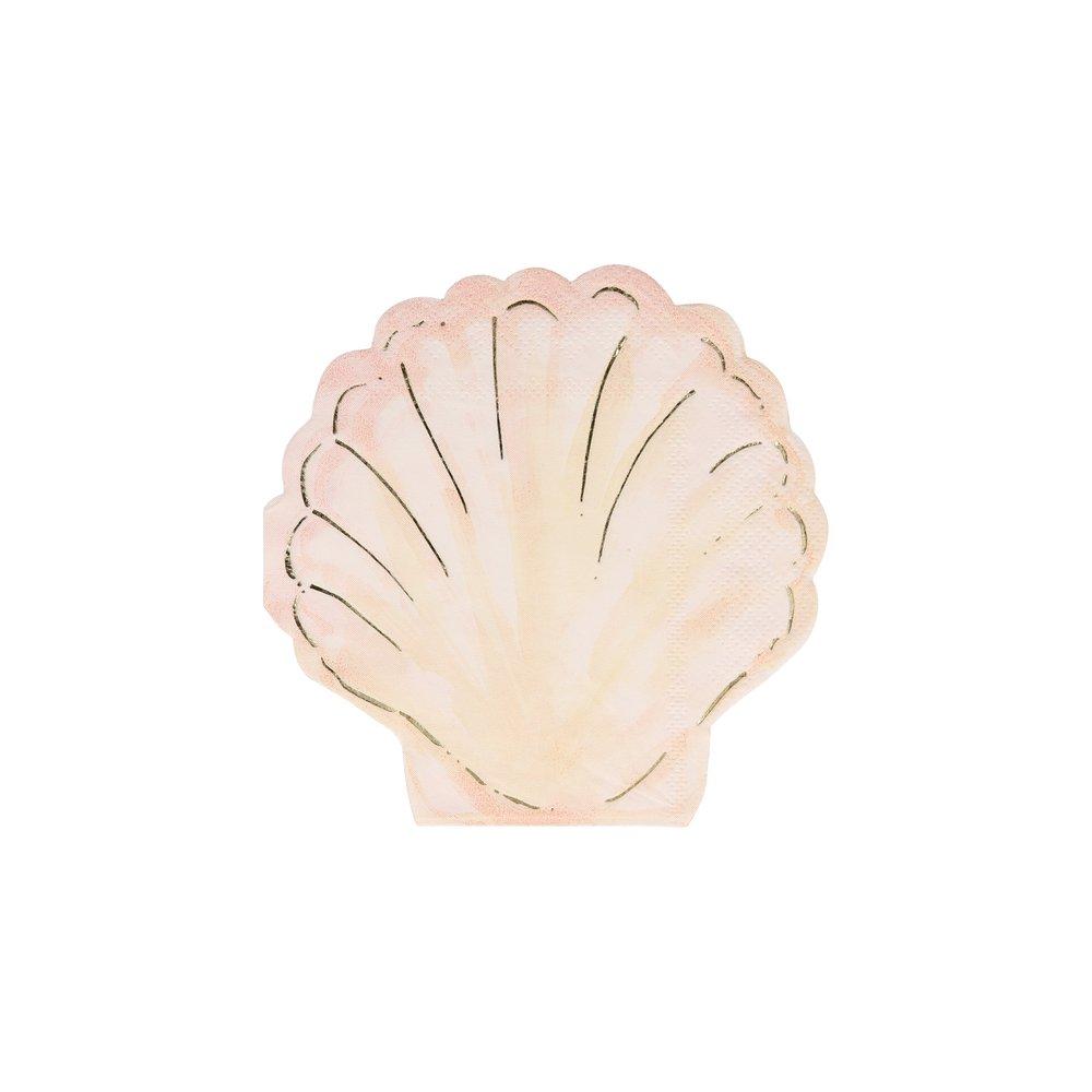 Watercolour Clam Napkins