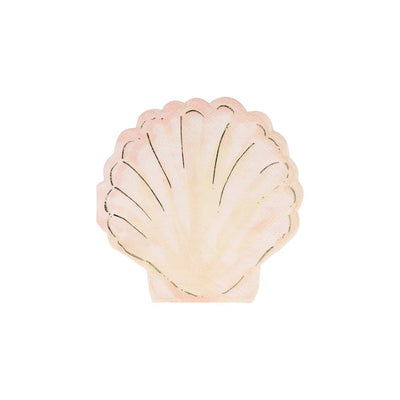 Watercolour Clam Napkins