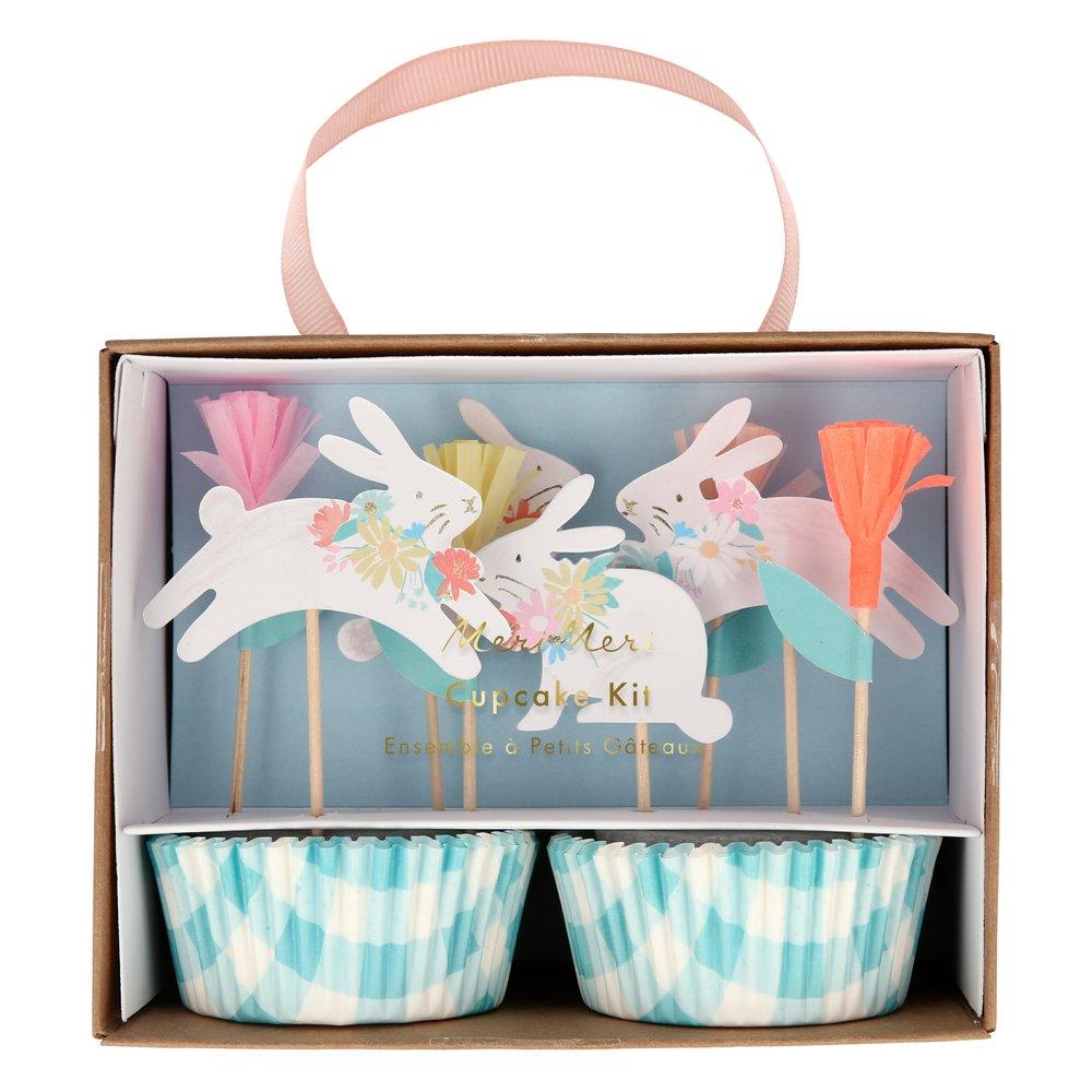 Spring Bunny Cupcake Kit - Ralph and Luna Party Shop