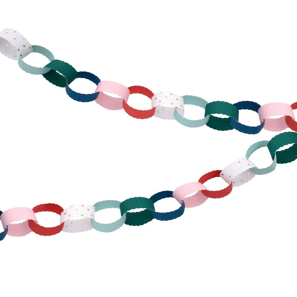Scalloped Paper Chains 3.7m