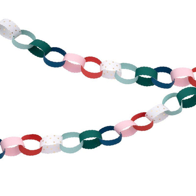 Scalloped Paper Chains 3.7m