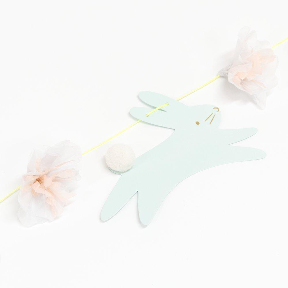 Hoppy Easter Bunny Garland - Ralph and Luna Party Shop