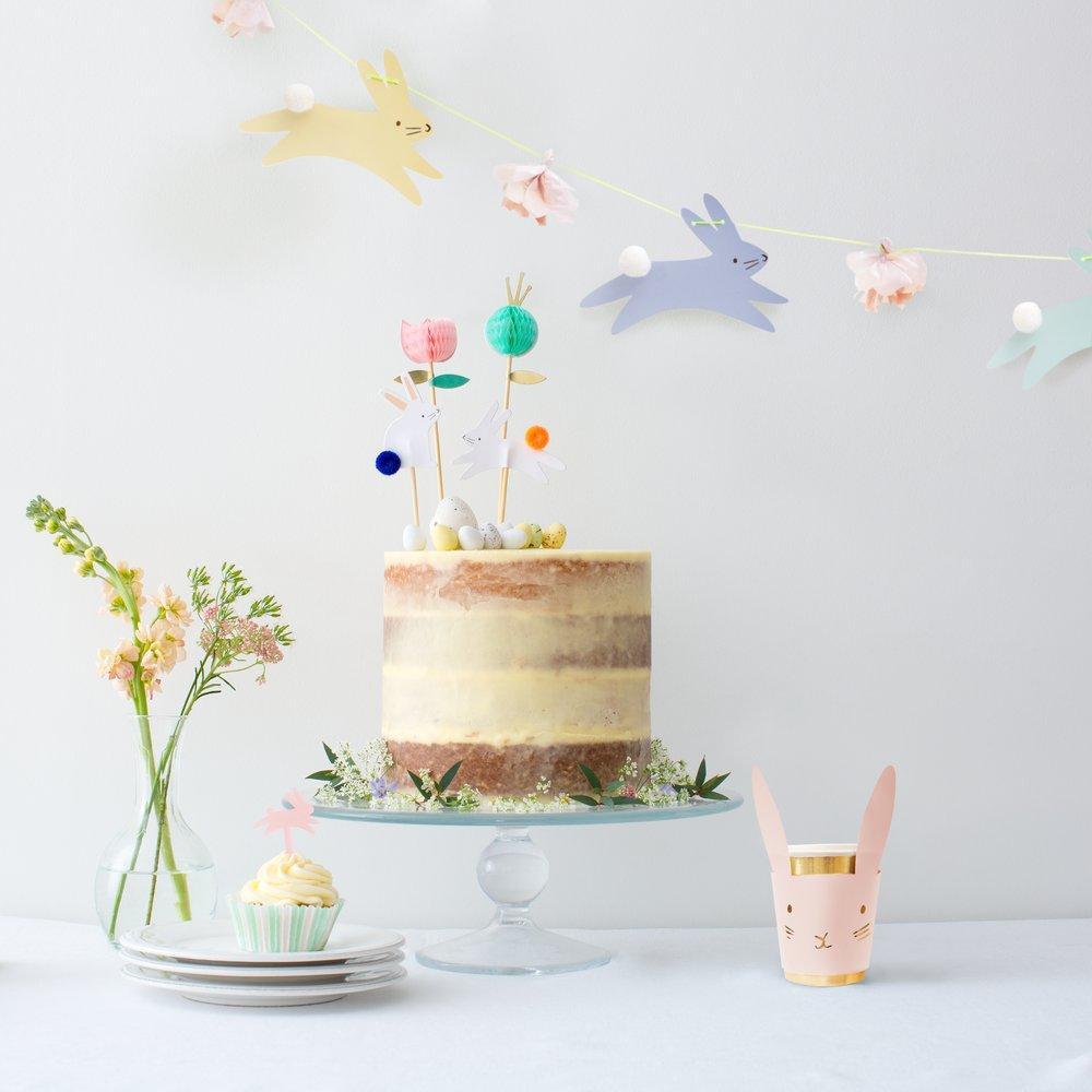 Hoppy Easter Bunny Garland - Ralph and Luna Party Shop