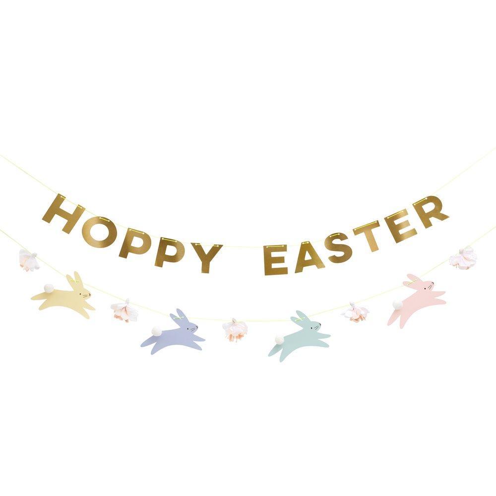 Hoppy Easter Bunny Garland - Ralph and Luna Party Shop