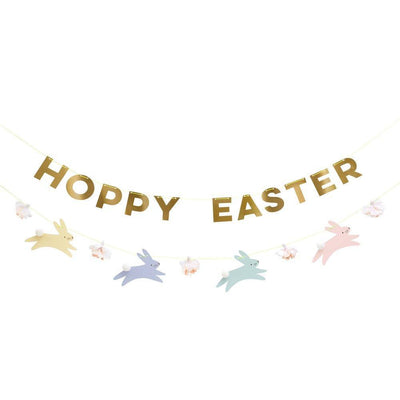 Hoppy Easter Bunny Garland - Ralph and Luna Party Shop