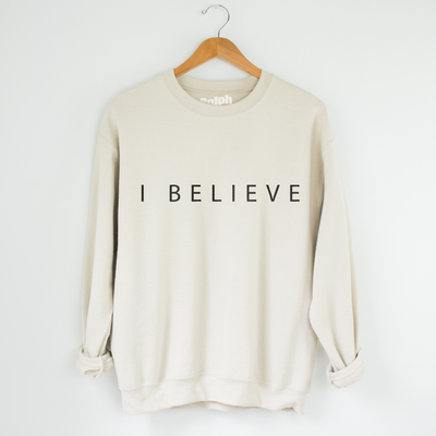 Christmas 'I Believe' Sweatshirt