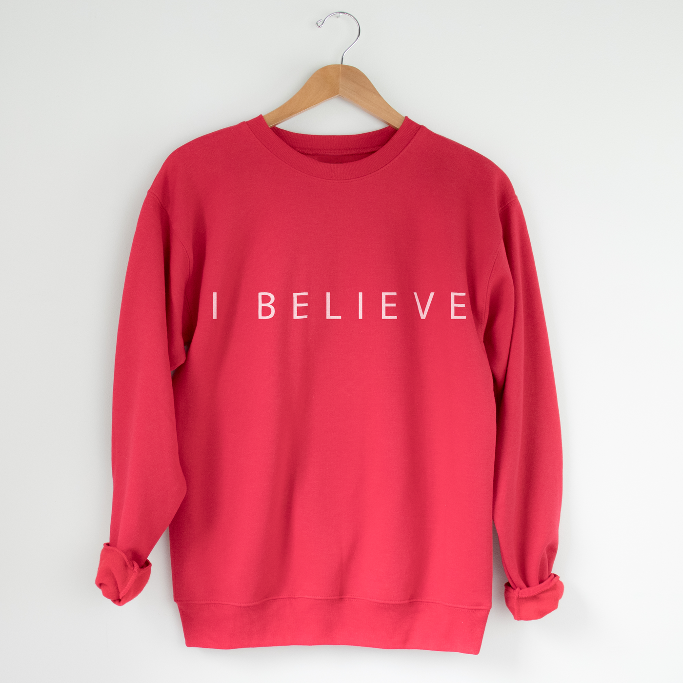 Christmas 'I Believe' Sweatshirt