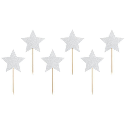 Star Cupcake Toppers - Ralph and Luna Party Shop