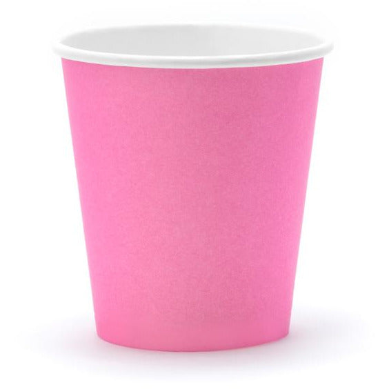 Pink 180ml Paper Cups - Ralph and Luna Party Shop