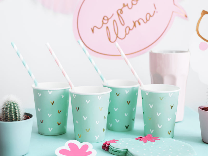 Cactus 220ml Paper Cups - Ralph and Luna Party Shop