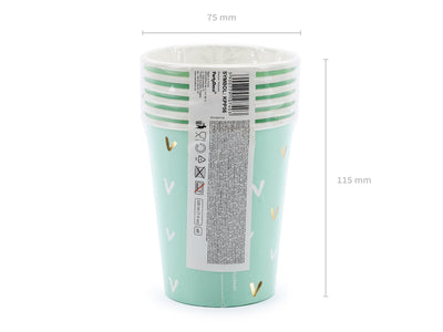 Cactus 220ml Paper Cups - Ralph and Luna Party Shop