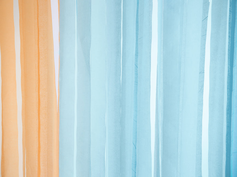 Blue Crepe Paper Streamers - Ralph and Luna Party Shop