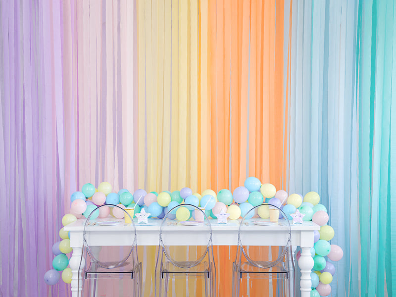 Blue Crepe Paper Streamers - Ralph and Luna Party Shop