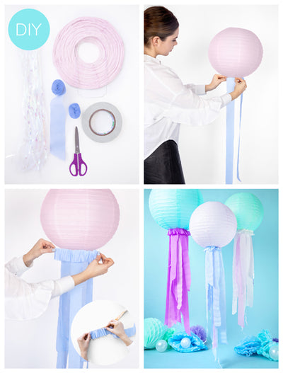 Lavender Crepe Paper Streamers - Ralph and Luna Party Shop