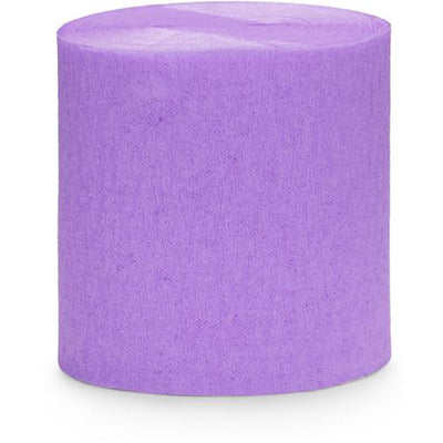 Lilac Crepe Paper Streamers - Ralph and Luna Party Shop