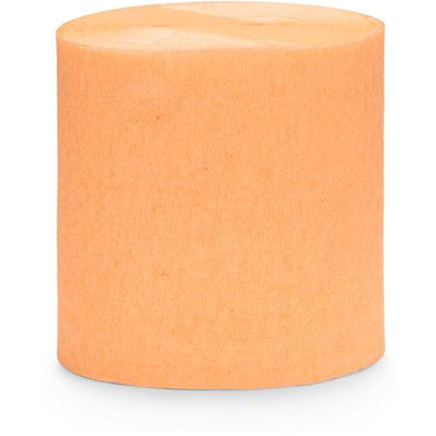 Orange Crepe Paper Streamers - Ralph and Luna Party Shop