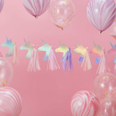 Iridescent Unicorn Garland