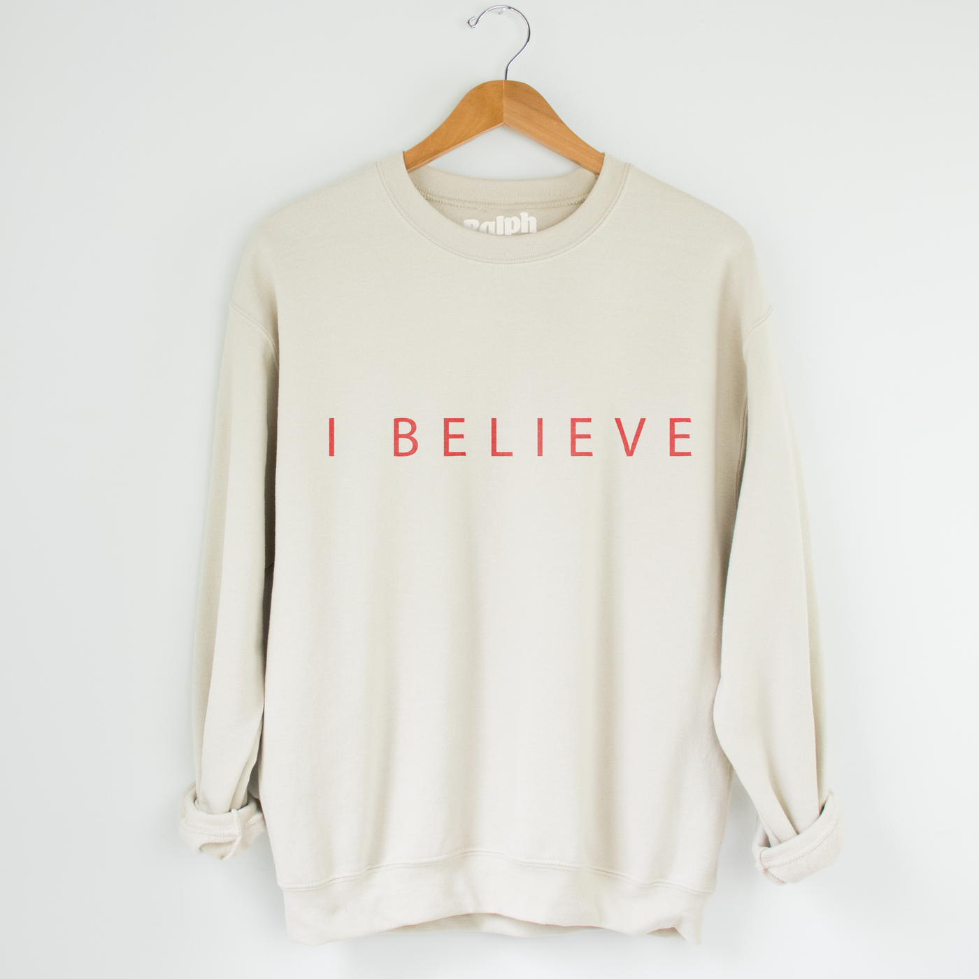 Christmas I Believe Sweatshirt