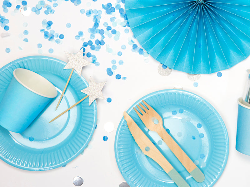 Wooden Cutlery - Mint - Ralph and Luna Party Shop