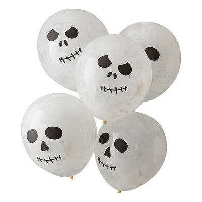 SKULL PAINT HALLOWEEN BALLOONS