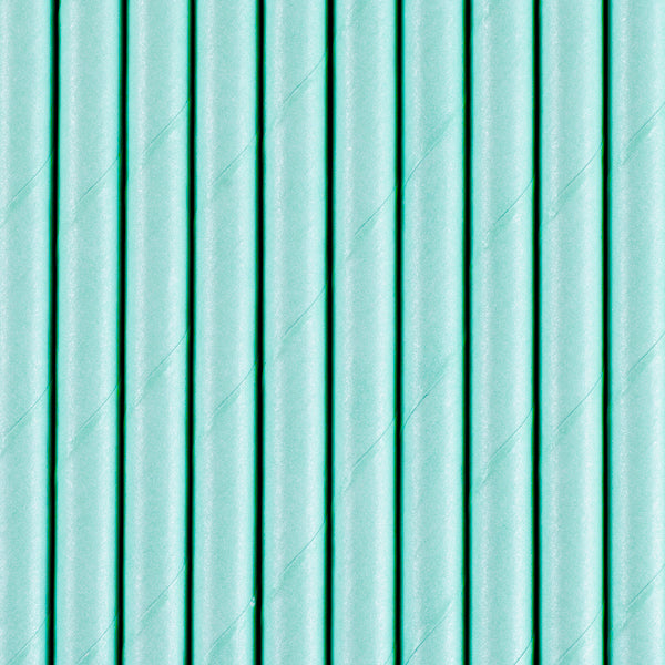 Blue Paper Straws - Ralph and Luna Party Shop