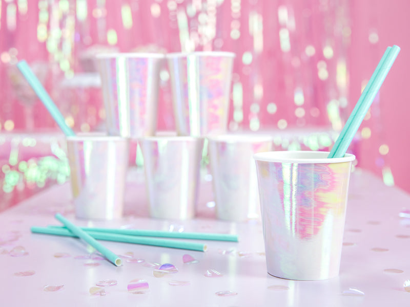Blue Paper Straws - Ralph and Luna Party Shop