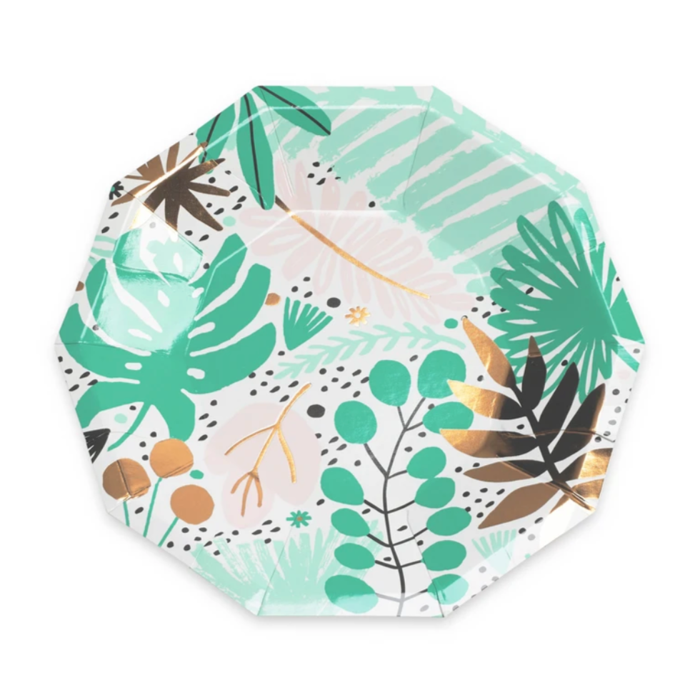 Tropicale Small Plates - Ralph and Luna Party Shop