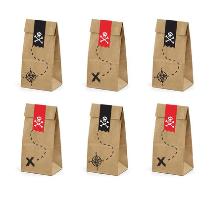 Pirate Treat Bags - Ralph and Luna Party Shop