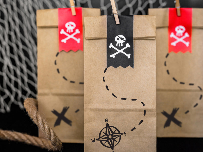 Pirate Treat Bags - Ralph and Luna Party Shop