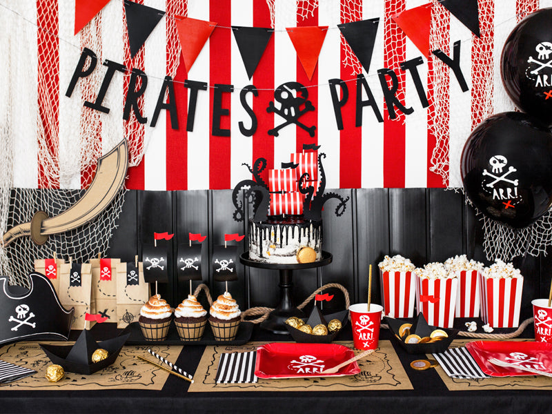 Pirate Treat Bags - Ralph and Luna Party Shop