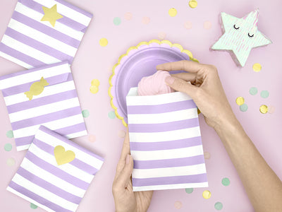Lilac Treat Bags - Ralph and Luna Party Shop