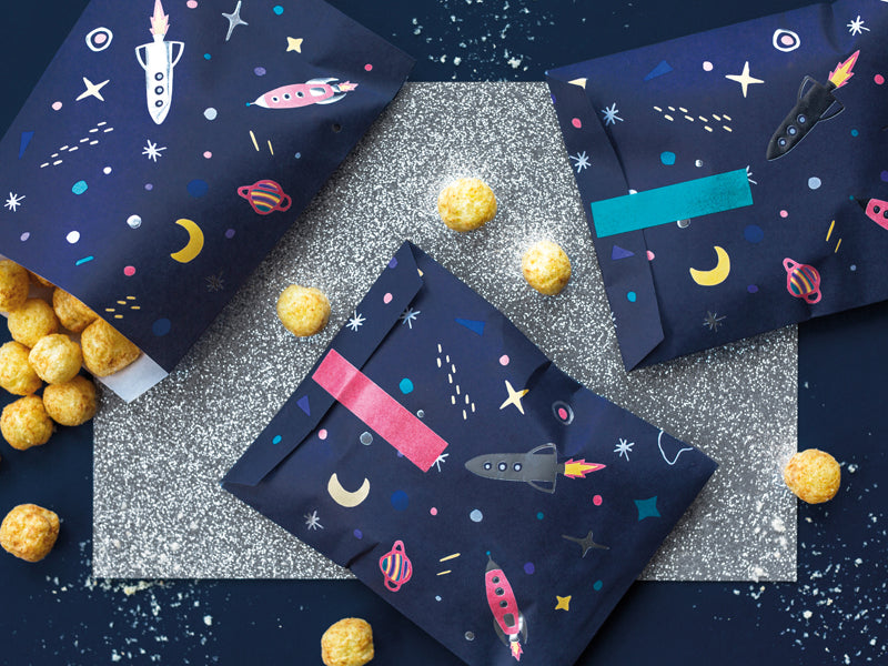 Space Treat Bags - Ralph and Luna Party Shop
