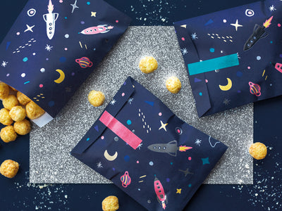 Space Treat Bags - Ralph and Luna Party Shop