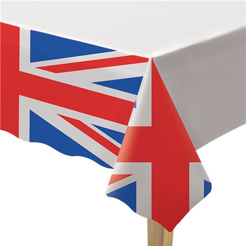 King's Coronation Union Jack Paper Table Cover