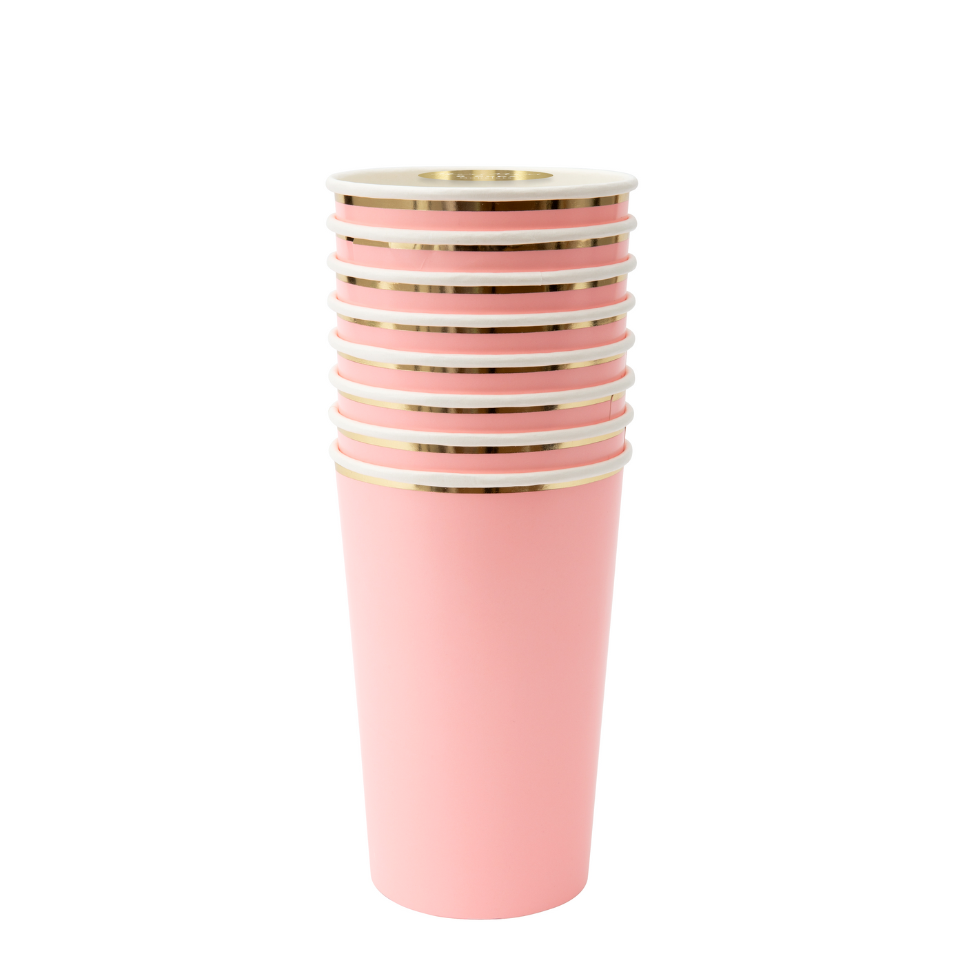 Neon Coral Highball Cups - Ralph and Luna Party Shop