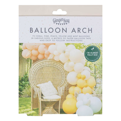 Muted Pastel Balloon Arch Kit