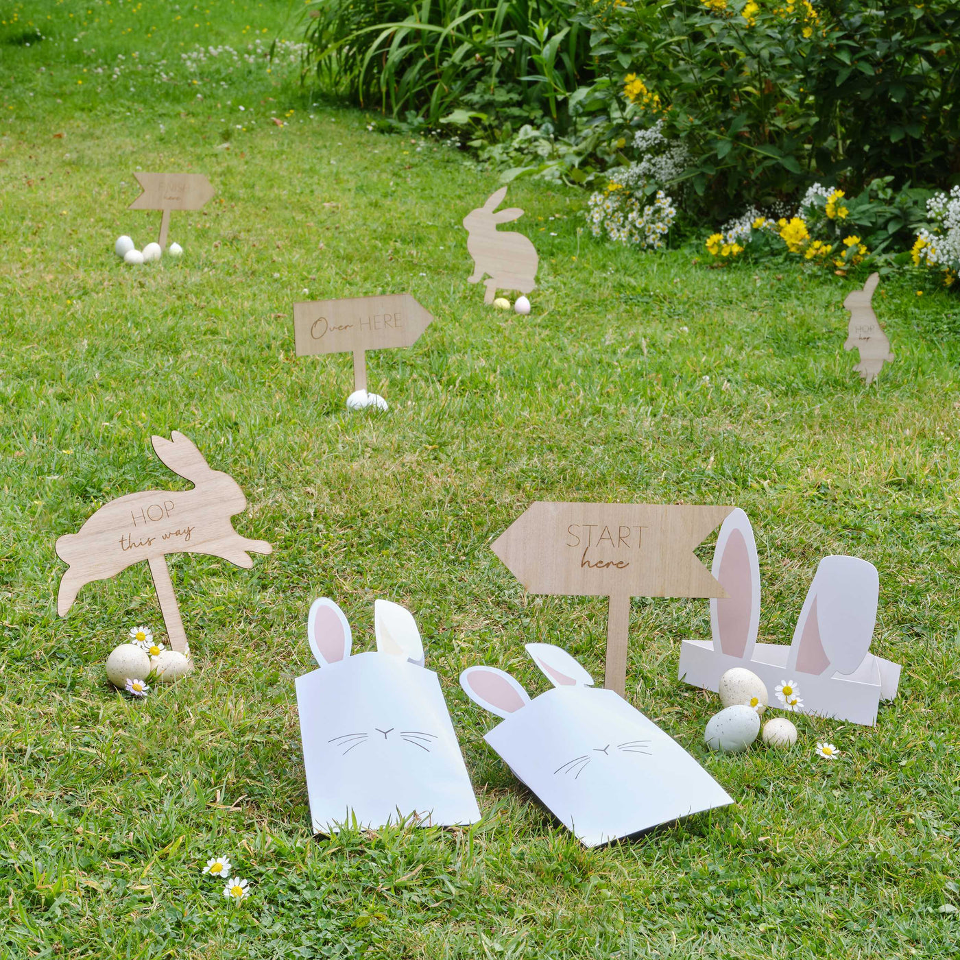 Wooden Easter Egg Hunt Kit