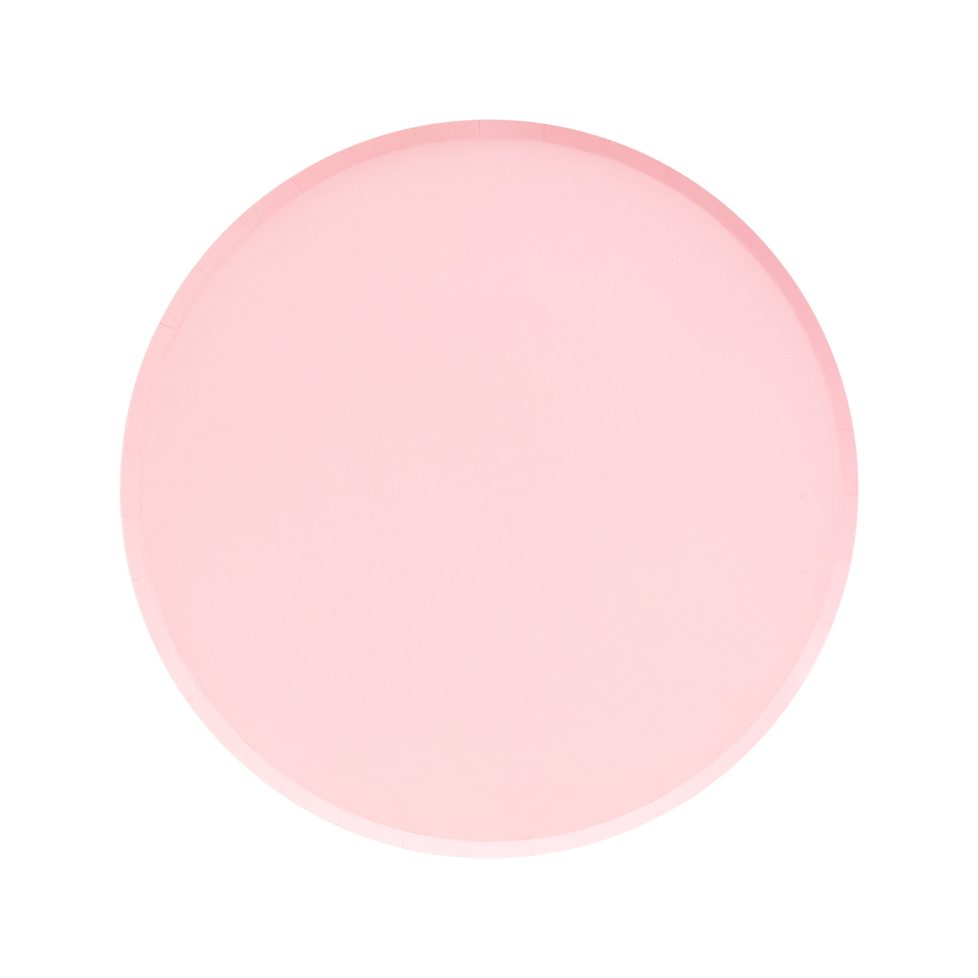 Blush Pink Large Paper Plates - Ralph and Luna Party Shop