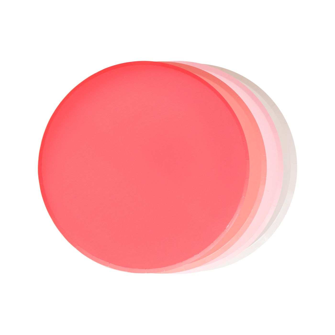 Pink Small Paper Party Plates - Ralph and Luna Party Shop